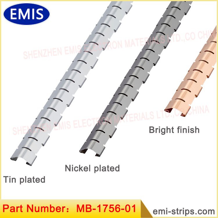 Doppio slot BeCu Finger Stock