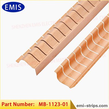Guarnizione della striscia di schermatura per porta MRI